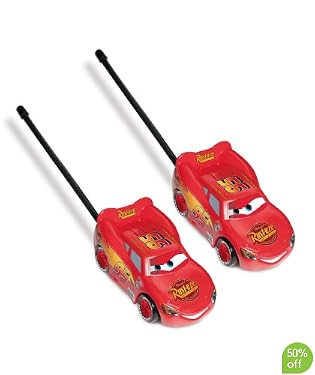 Disney Cars 2 Lightning McQueen Walkie Talkies