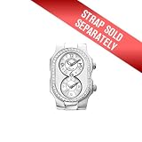 Philip Stein Small Case Diamonds Quartz Stainless Steel 1D-W-DNW