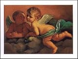Angeli by Guercino Fine Art Print / Poster 28.00 x 20.00 in.