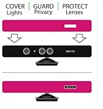 PRITECT Cover for Xbox 360 Kinect - Cover LED and Infrared Lights, Guard Privacy, Protect Optical Le