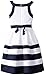Bonnie Jean Navy/White Striped Spring Dress, 4-16