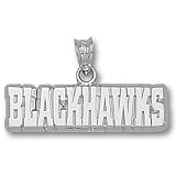 Chicago Blackhawks NHL Blackhawks Pendant (Silver)