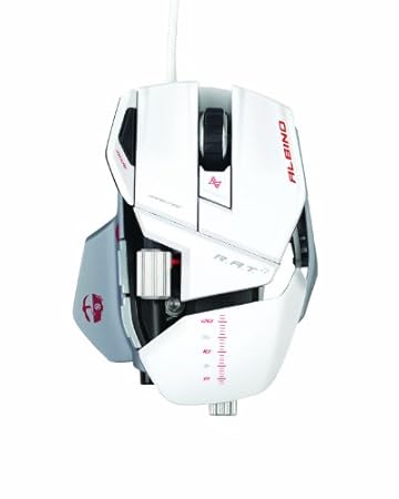 Mad Catz R.A.T. 7 Albino Edition Professional Gaming Mouse