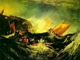 12X16 inch Joseph Turner Seascape Canvas Art Repro Shipwreck
