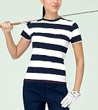 Petite Performance Trio Rugby Stripe Tee