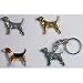 Jewelry : Beagle Gold Pin