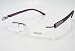 SILHOUETTE Enviso Chassis 7608 Eyeglasses 6665 6056 Purple Haze Optical Frame (Lens:53 Bridge:17 Temple:140)
