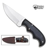Timber Rattler Yukon Skinning Knife w/ Leather Sheath