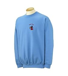 Personalized custom embroidered ballroom dancers design on sweatshirt