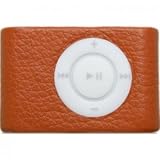 Case-mate Leather Case for 2nd Generation 2G Ipod Shuffle - Baja Orange