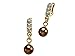 Carlo Viani® South Sea Brown Pearl Earrings with title=
