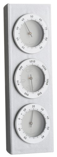 Childrens Toyshop  Garten & Freizeit : TFA 20.3015.54 Mini-Wetterstation, Kunststoff, silber-metallic, anthrazit
