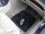 Nifty 8833 MLB-Chicago White Sox Vinyl Universal Heavy Duty Fan Floor Mat