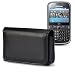 SAMSUNG CH@T 335 HORIZONTAL HOLSTER CASE / COVER / SHELL / SKIN - BLACK PART OF THE QUBITS ACCESSORIES RANGE