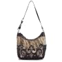 American West Victorian Grace Zip-Top Hobo-As Shown
