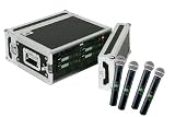 Shure SLX24 SM58 4 PACK Wireless Handheld Microphone Systems