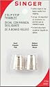 Metal Slip Stop Thimbles-2/Pkg 1 Small & 1 Medium