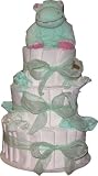 Blue 3 Tier Diaper Diaper Baby Diaper Cake
