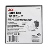 Ace 2 Gang Weatherproof Outlet Box (3014586)