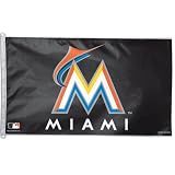 Miami Marlins MLB 3x5 Banner Flag (36"x60")