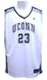 Connecticut Huskies Youth White Rebound Embroidered Basketball Jersey By Colosseum (XL=20)