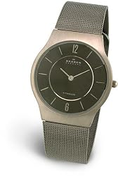 Mesh Titanium Charcoal Dial