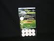 Natural & Bio-degradable, Disposable & Hypo-allergenic - Gertrude's Green Ec'o Golf Towels with 7 "Free" Natural Wood Golf Tees - "Simply Moisten with Water & Unravel" "So Easy"