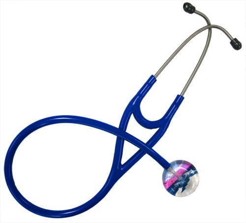 Ultrascope Adult Stethoscope with Royal Blue Tubing, Beach Scene On Sale