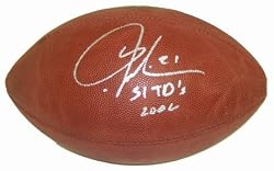 LaDainian Tomlinson Signed NFL Football w/inscription