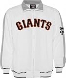 San Francisco Giants Track Jacket: Stitches White Track Jacket