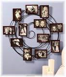 Hanging Family Wall Photo Art Picture Collage Iron Frame