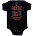 Toddler and Infant AC/DC For Those About To Walk One Piece Baby Suit in Black