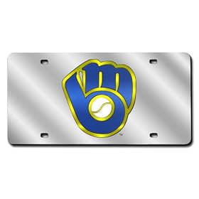 Milwuakee Brewers Ball & Glove Design Laser Tag