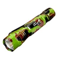 UltraFire WF-501B Cree XM-L T6 385lm 1-Mode White Light LED Flashlight Torch Lamp - Camouflage Green