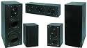 HomeCinema-Set McVoice "HCS-40", schwarz 2x Standbox, 2x Sat, 1x Center, 500W