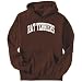 Hoodie Mens Brown 
