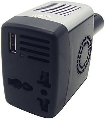 Rongtop Generic 150W 12V to 220V Ultra Slim Car Power Inverter with USB Charger Flexable Cigarette Lighter for Notebook DVD Play Camera