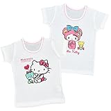 アスナロ（肌着・下着） ハローキティ 半袖シャツ ベビー 女の子 2枚組 綿100％95 キティ
