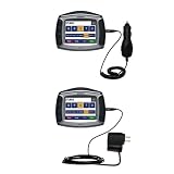 Car and Wall Charger Essential Kit for the Garmin Zumo 450 - uses Gomadic TipExchange Technology