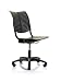 HAG Conventio Wing Chair, Low Back, w/ Arms (Black)