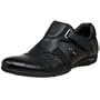 Banana Blues Men's Soccer Sport Influenced Slip On With Elastic & Velcro Detail,Black,11 M