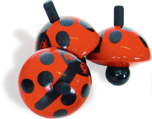 Vilac - 7311 - Jeux et Jouets en Bois - Toupie Coccinelle