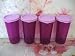Tupperware 9oz Tumbler Purplicious Purple Set of 4