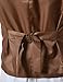 TheLees (GVE Mens Business Slim Fit Chain Point 4 Button Vest Waist Coat Brown US XS(Tag Size M)