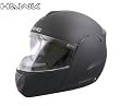 Advanced Hawk Flat Black Dual Visor Full Face Motorcycle Helmet - Size : XL