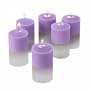 10 Hour Votive Candles Lavender Scented Set of 72