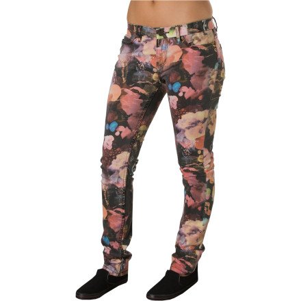Insight Beanpole Skinny Stretch Art Denim Pant - Women