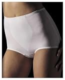  : Bali Women's Light Control Tummy Panel Brief, White, Medium