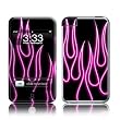 Pink Neon Flames Design Apple iPod Touch 2G (2nd Gen) / 3G (3rd Gen) Protector Skin Decal Sticker