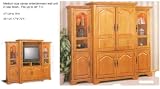 MEDIUM ENTERTAINMENT CENTER WALL UNIT WITH PIER